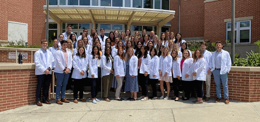 Image of Physician Assistant Studies students.