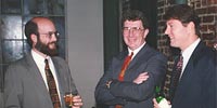 Dr. Keith Arbour, George Ewert, and Dr. Richmond Brown