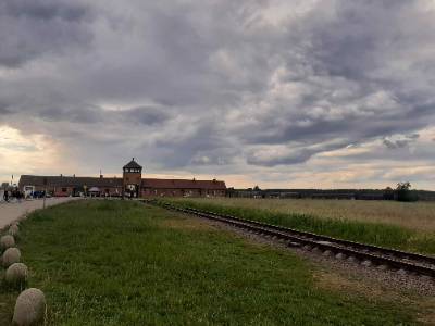 Auschwitz entrance