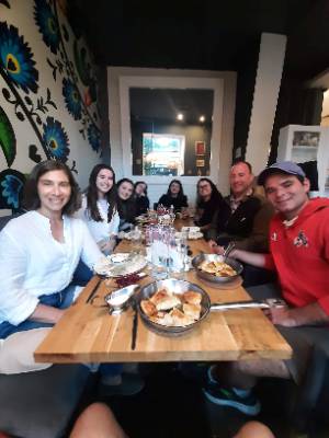 Pierogies in Warsaw
