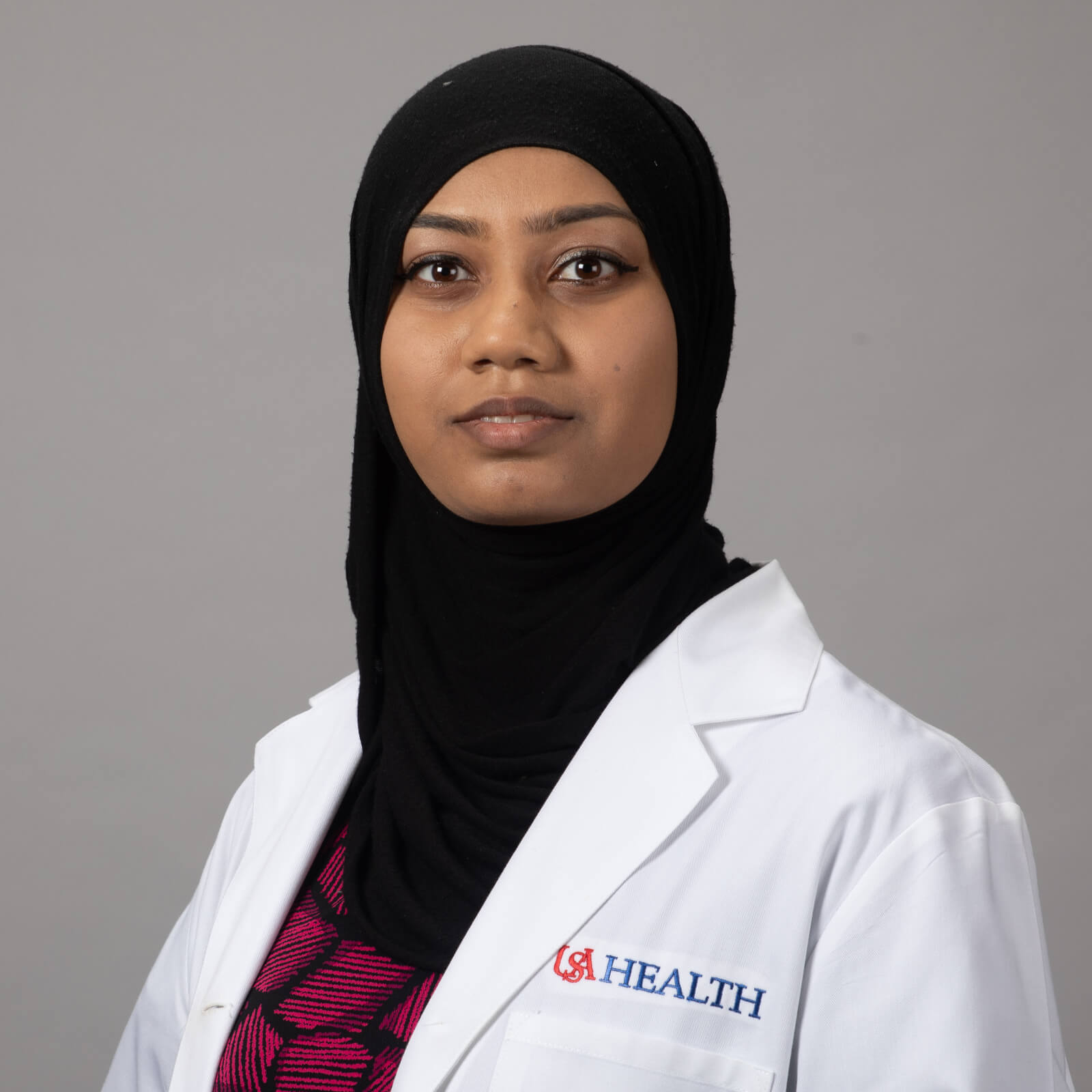 Sarah Khan, M.D.    American University School of Medicine Aruba    Med/ Peds  