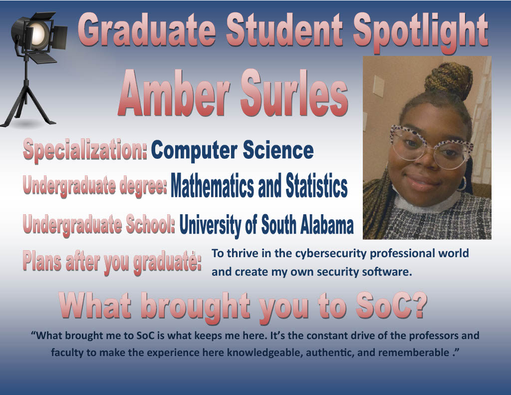 Graduate Student Spotlight - Amber Surles data-lightbox='featured'