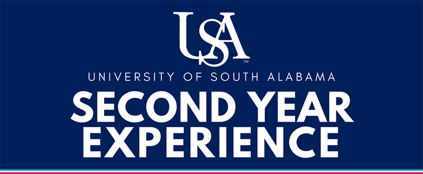 University of South Alabama Second Year Experience Website Banner