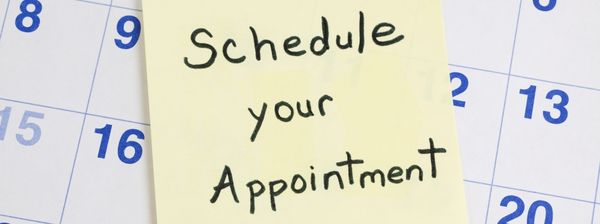 Place Holder First Year:Schedule an Appointment