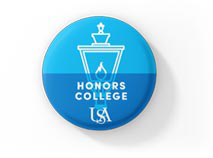 Honors button