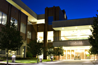 Mitchell College of Business at Night