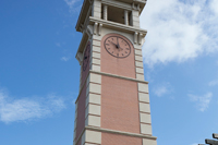 close view of moulten tower