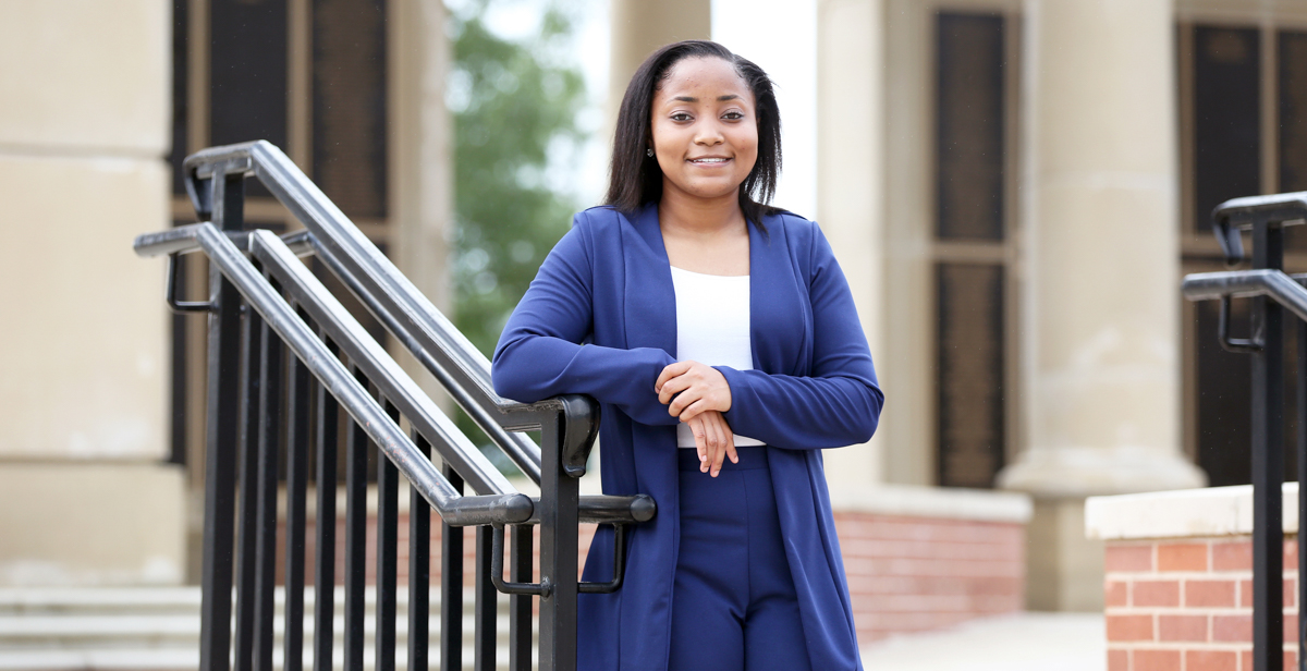 Madison English, a freshman at the University of South Alabama, has been selected to receive a full scholarship called the 100 Black Men USA Scholars of Perseverance and Social Justice. English said a high school teacher inspired her to get involved. “He told us that the world depends on our generation and we need to make our votes count,” she said. data-lightbox='featured'