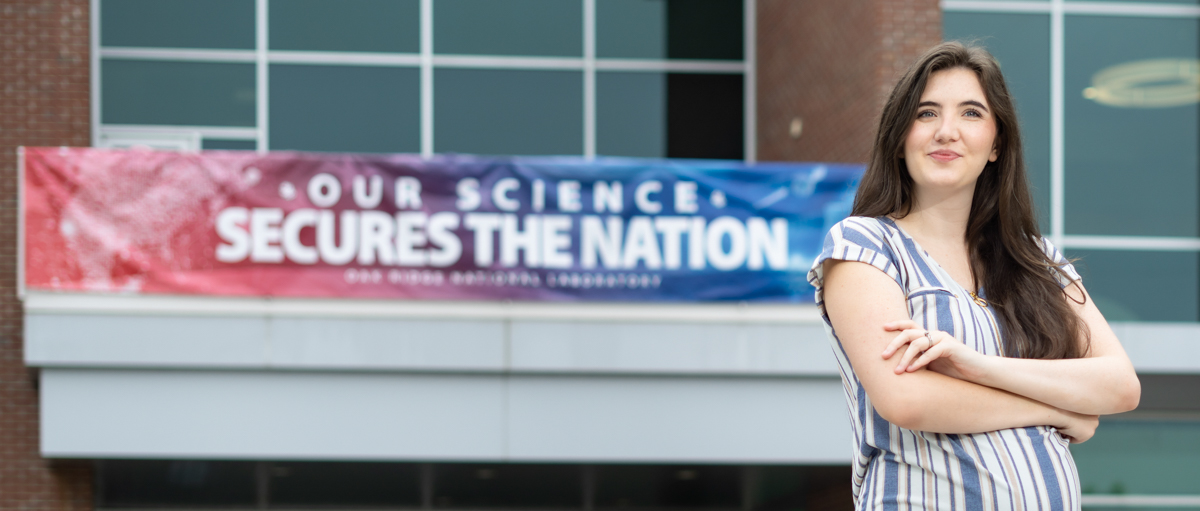 Tristen Mullins, chosen graduate student of the year for South's School of Computing in 2022, is beginning her career in cybersecurity at the Oak Ridge National Laboratory in Tennessee.