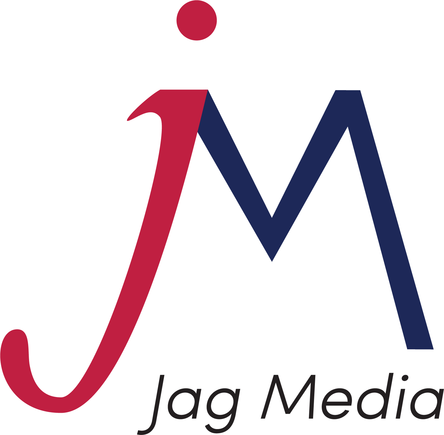 Jag Media Logo w/ Jag Media subscript