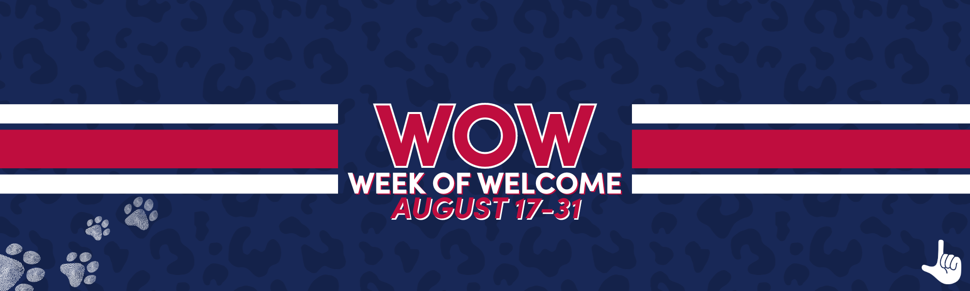WOW Week of Welcome August 17-31